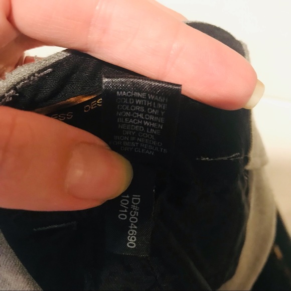 Express editor bootcut trouser pants grey 6r - Picture 3 of 8